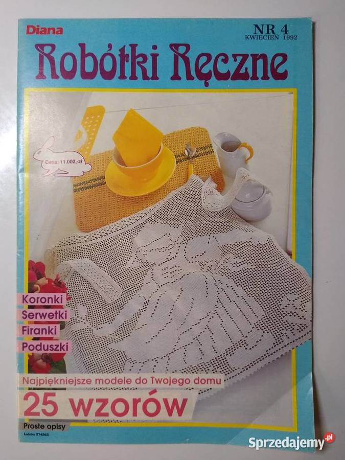 Diana Robótki Ręczne 41992 szydełko pomorskie Gdańsk sprzedam