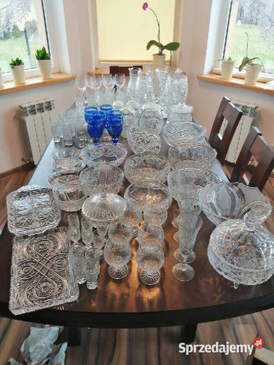 Sprzedam kryształy szkło z czasów PRL Porcelana i szkło podkarpackie