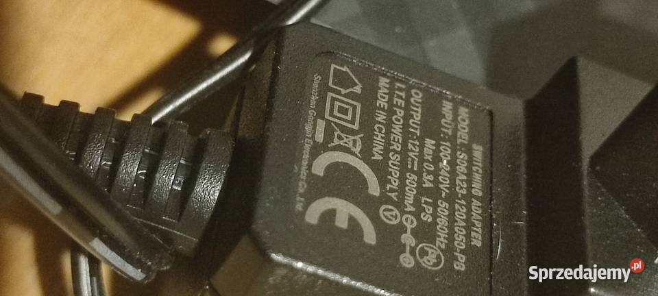 Zasilacz do rutera ZYXEL 12V małopolskie sprzedam