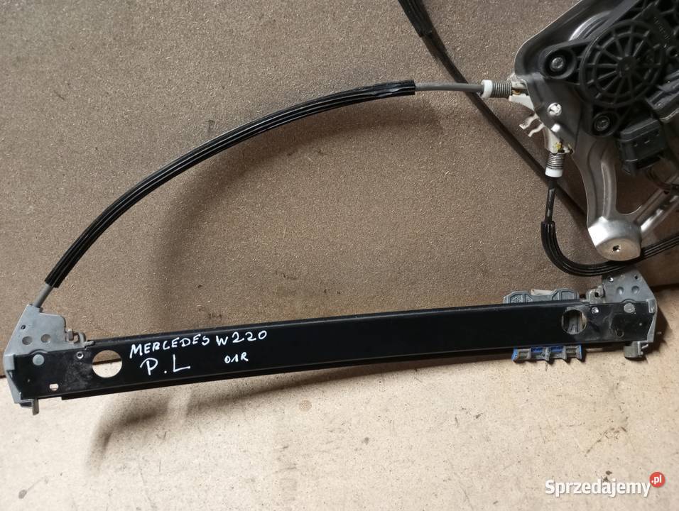 PODNOŚNIK SZYBY LEWY PRZÓD MERCEDES W220 małopolskie Tarnów