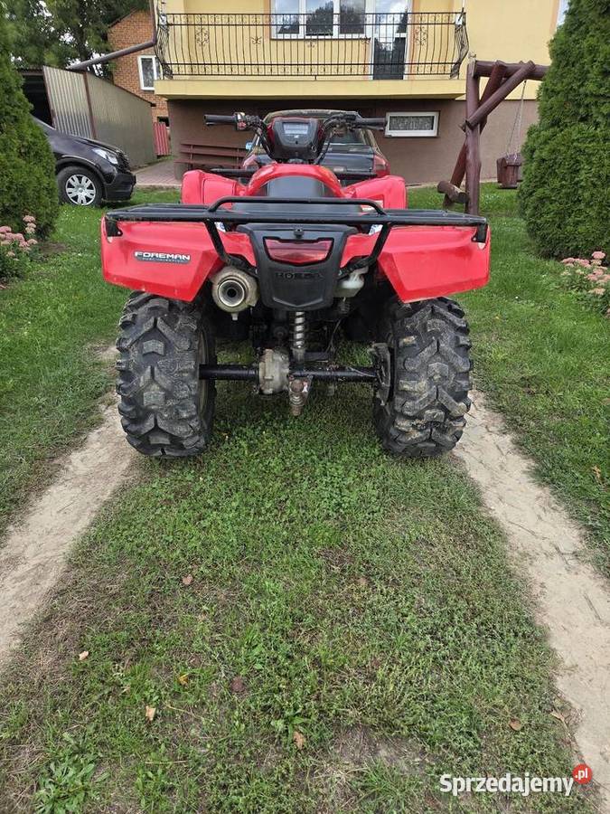 Quad Honda TRX FOREMAN 500 4x4 2x4 nieuszkodzony lubelskie Nielisz