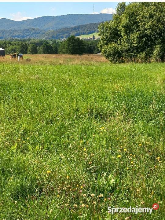 Przepiekna działka widokowa w górach bieszczady Krasna