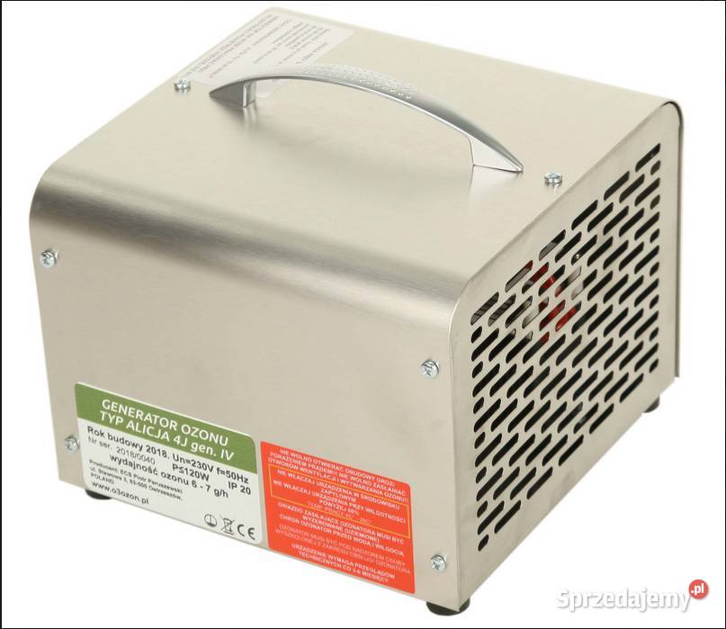 Generator ozonu przemysłowy Dawid 4J 10gh płytki Gorzów Wielkopolski