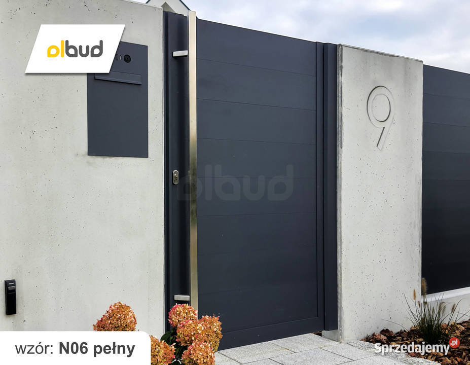 Ogrodzenia nowoczesne aluminiowe z gwarancją Elbląg