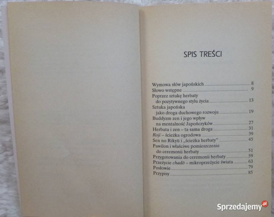 Chado Herbata i zen Brigitte Kita sztuka, kultura i etnologia mazowieckie Warszawa