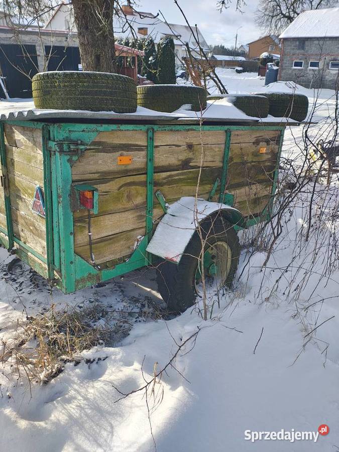 Przyczepa jednoosiowa Wielki Klincz