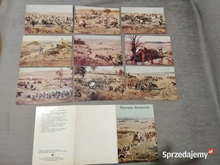 Panorama Racławicka Pocztówki w Obwolucie 1985 Kolekcje dolnośląskie Wałbrzych