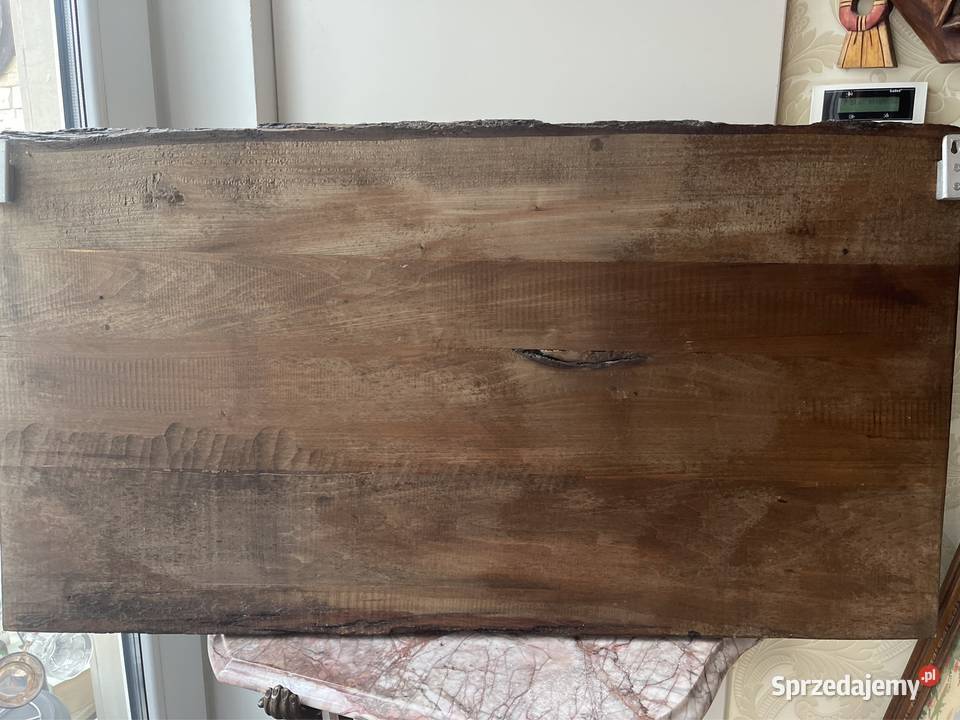 Rękodzieło obraz rzeźbiony na deskach relief Bystrzyca Kłodzka