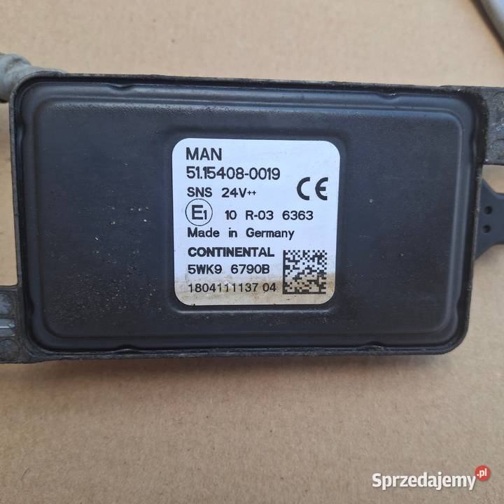 MAN CZUJNIK NOX SONDA 51154080019 Bieleń