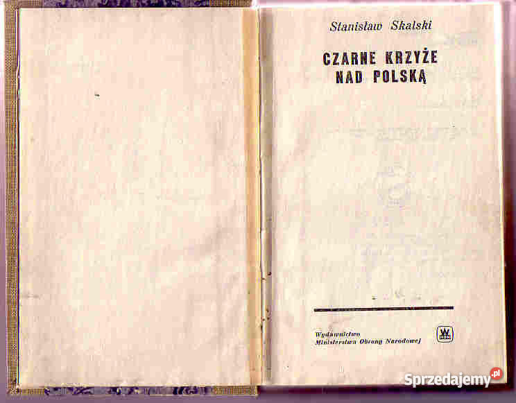 3849 KRZYŻE POLSKĄ STANISŁAW SKALSKI Czyrna