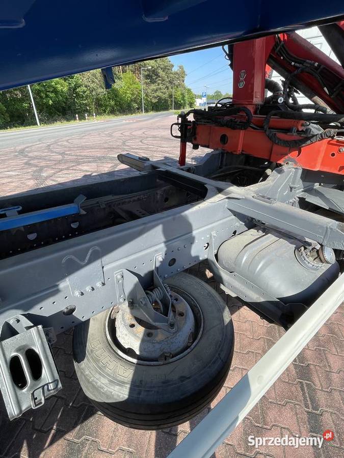 WYWROTKA MERCEDES ATEGO 1218 HDS PALFINGER 5290kg Warszawa