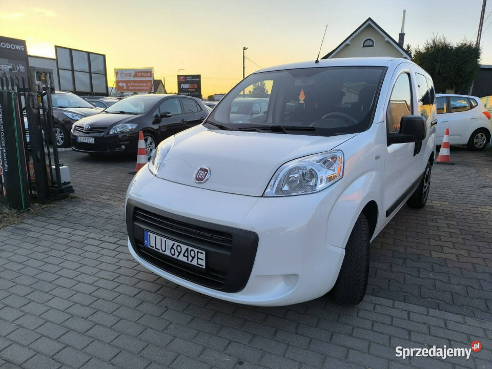 Fiat Qubo 14i 75 Klimatyzacja nieuszkodzony Łuków