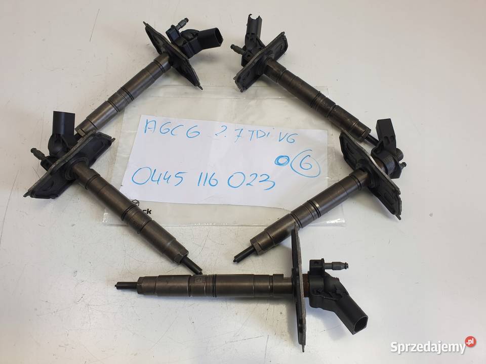 WTRYSKIWACZ Audi A6 C6 27 TDI wtrysk 0445116023