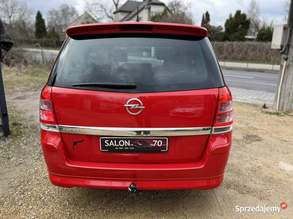 Opel Zafira 18 OPC LINE Climatronic Skóry VAT marża śląskie Częstochowa