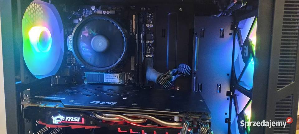 Komputer gamingowy GTX 1080 8GB Ryzen 7 16GB SSD