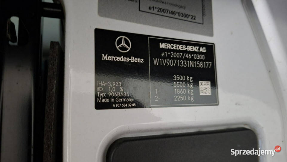 Mercedes Sprinter IGLOPOL E6 35t tempomat