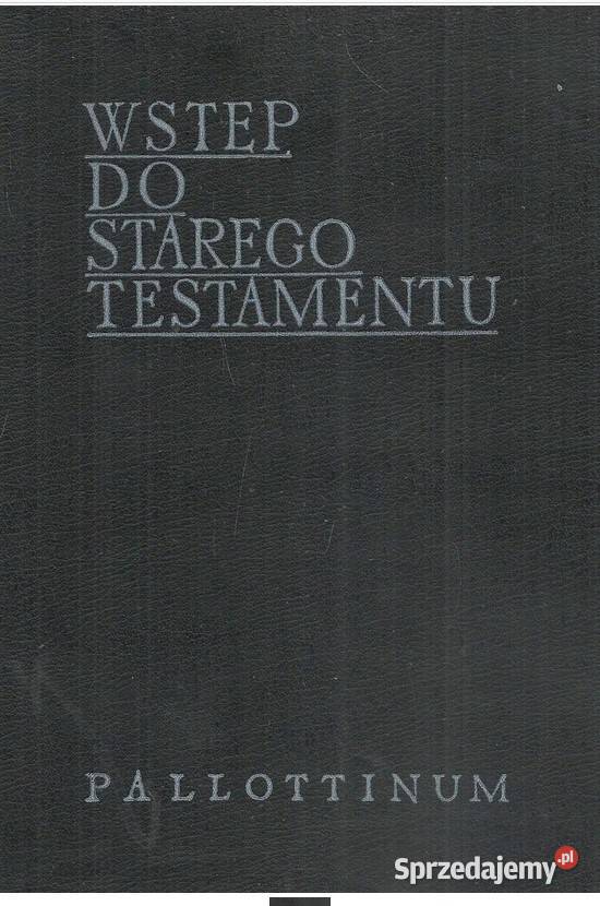 Wstęp do Starego Testamentu Łódź