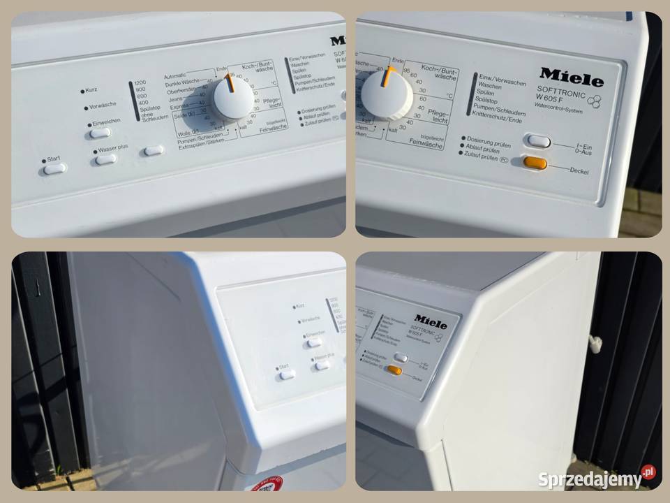Pralka Miele W 605 F ładowana góry 55 1200