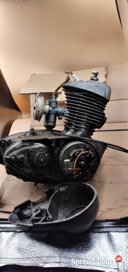 Silnik żeliwny DKW rt 125 wojenny sprawny shl świętokrzyskie