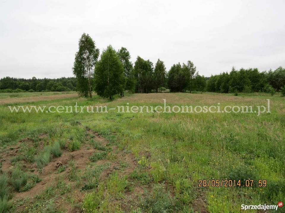 Działka budowlana Małków gm Poświętne 1000m2 budowlana mazowieckie Małków sprzedam