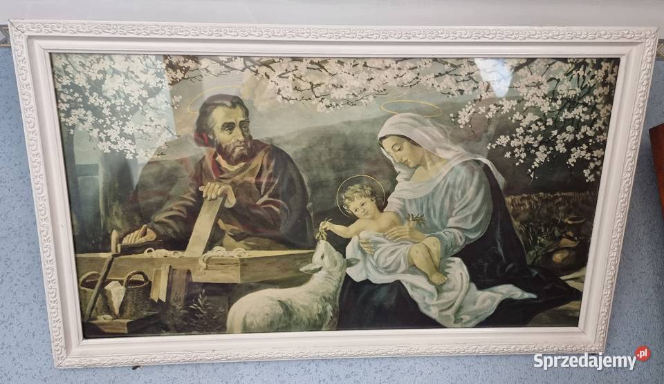 Święty Obraz Maryja Józef Cieśla Dzieciątko