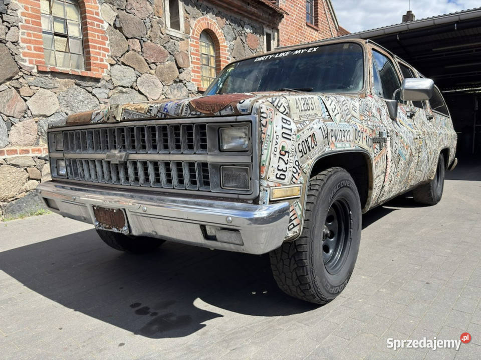 Chevrolet Blazer 1982 SUBURBAN klasyczny SUV tag lubuskie Sulechów