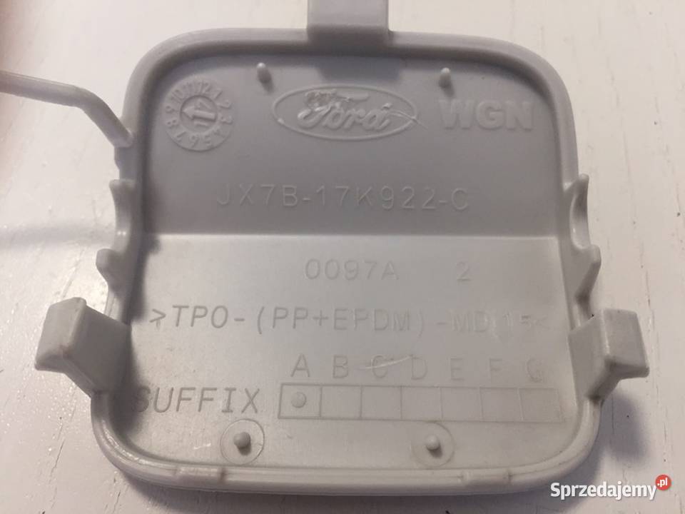 Ford Focus Kombi MK4 zaślepka zderzaka haka tył Rok produkcji 2018 Rzeszów