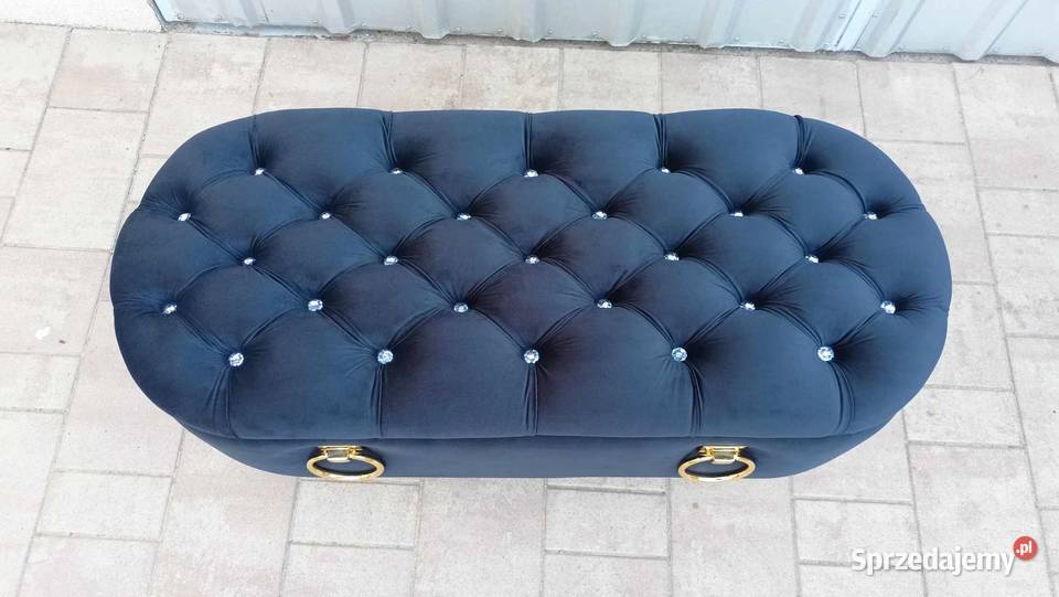 Pufa owalna PROMOCJA Pufy i podnóżki Dom i Ogród Kępno