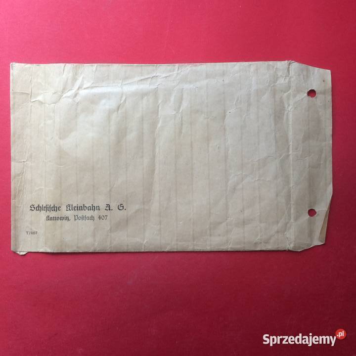 1368 Koperta Kattowitz zachodniopomorskie Szczecin