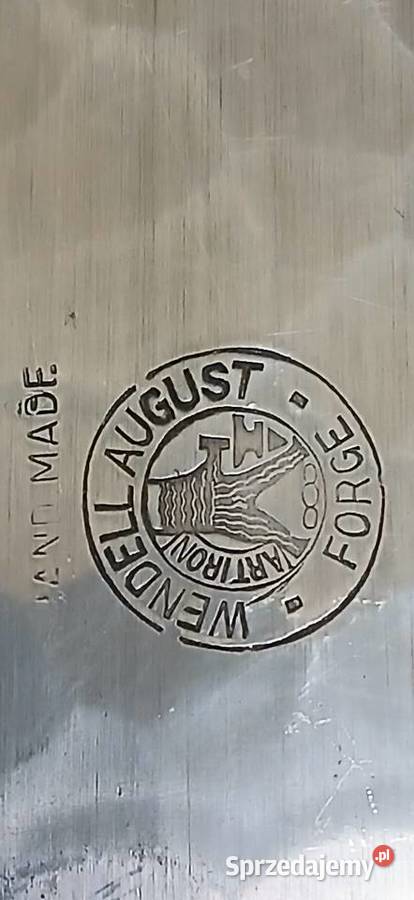 Patera lokomotywa Wendell August Forge Antykwariat