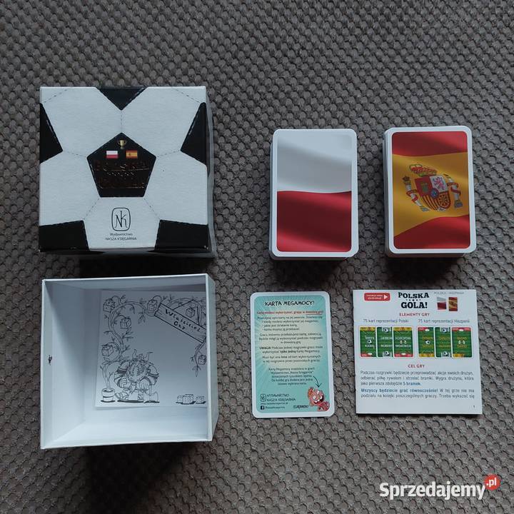 gra karciana Polska gola Polska Hiszpania Kraków sprzedam