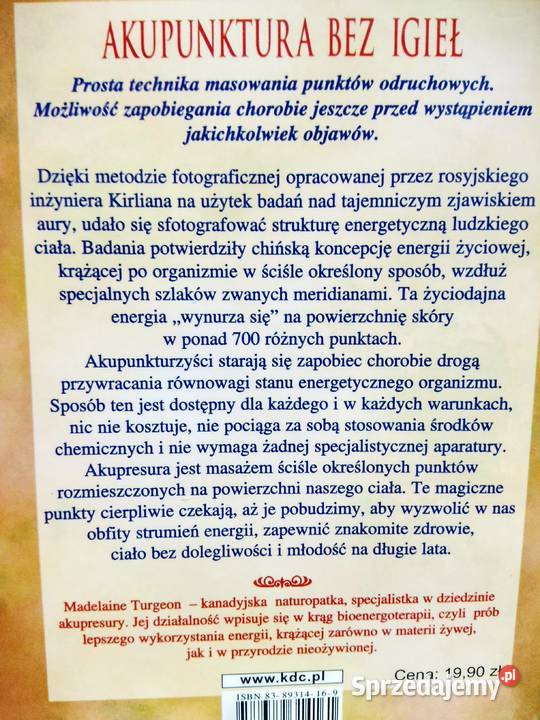 Akupresura bez tajemnic medycyna naturalna