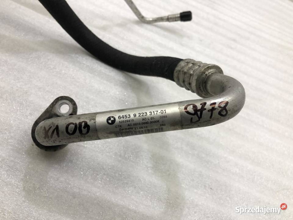 PRZEWÓD KLIMATYZACJI 9223317 BMW X1 E84 20D wielkopolskie