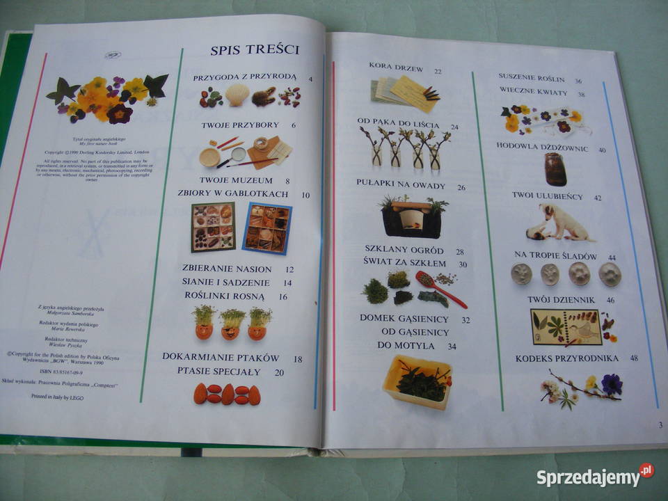 Moja pierwsza książka Przyroda Atlas świata Oborniki Śląskie sprzedam