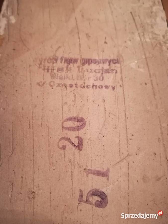 figurka Lew gips Syców