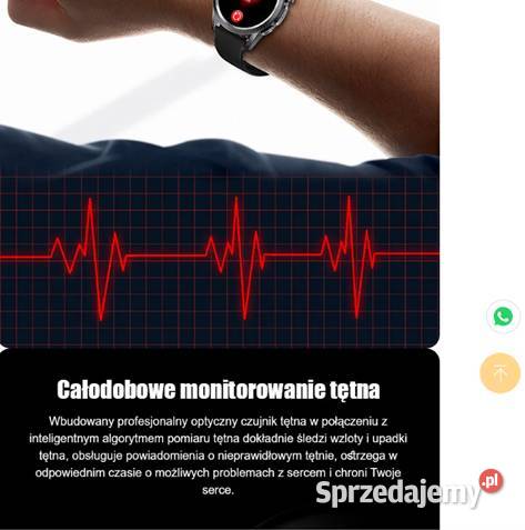 Zegarek Smartwatch do pomiaru poziomu cukru i małopolskie Kraków