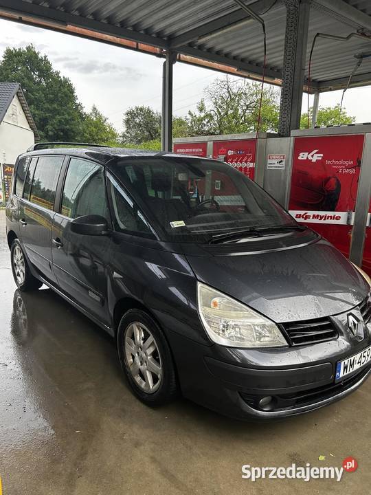Sprzedam renault espace IV 7 osobowy 6 foteli z 203345km mazowieckie Długa Kościelna