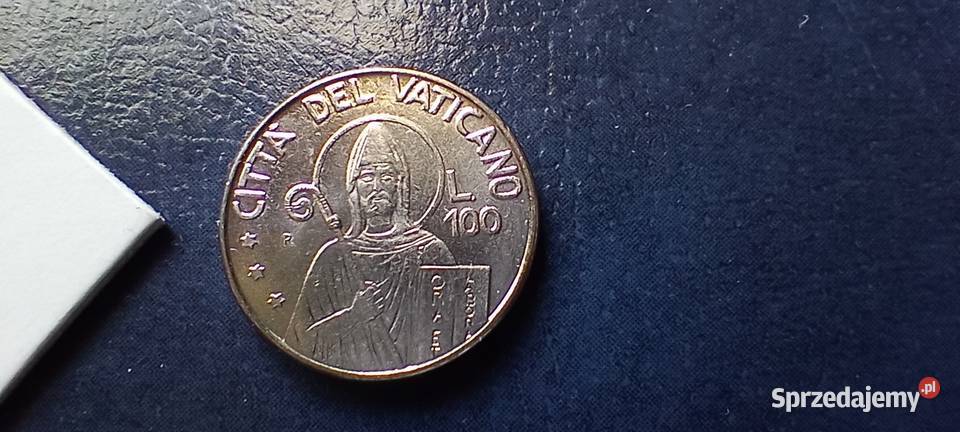 Stare monety 100 lir 1990 Watykan Lesko sprzedam