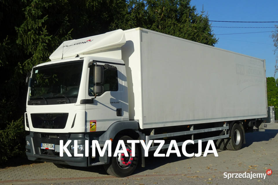 MAN TGM 18290 Euro 6 kontener 21 pal ład11030 Góra Kalwaria sprzedam