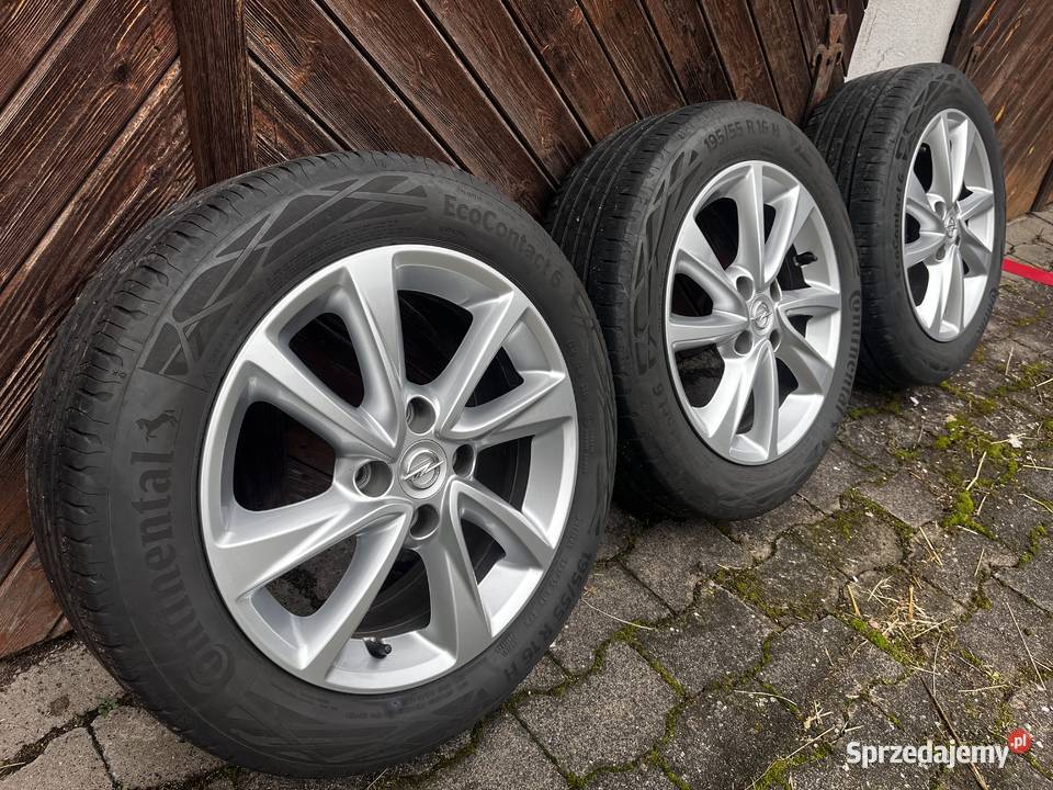 Alufelgi z Oponami Opel oryg 4x108 16 Corsa F Góra sprzedam
