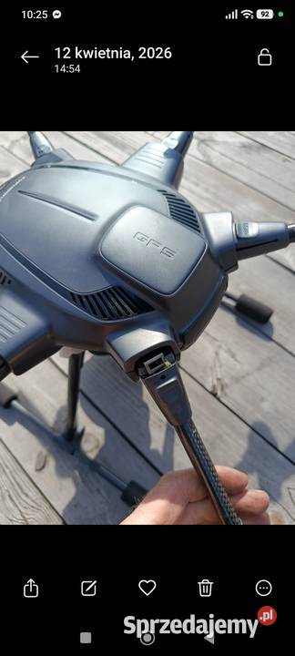 Duże profesjonalny dron lekko uszkodzony Sochaczew