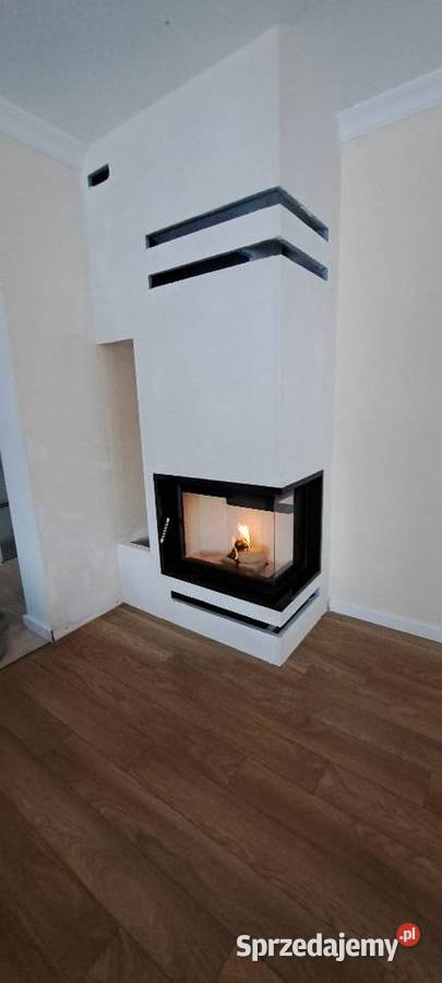 KOMINEK wkład narożny STMA54X39 LP z zabudow Rokietnica