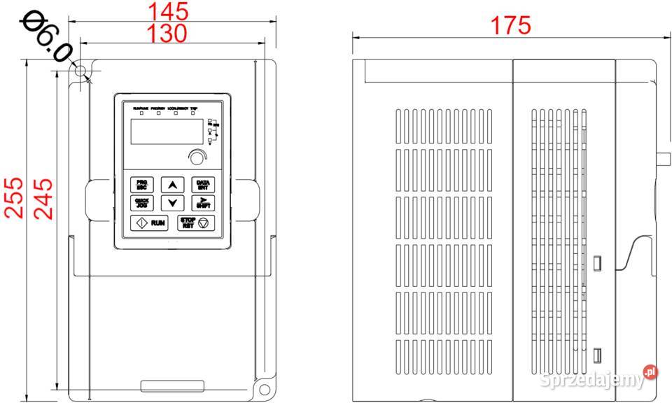 Falownik wektorowy trójfazowy 400V 4kW 3387 kujawsko-pomorskie