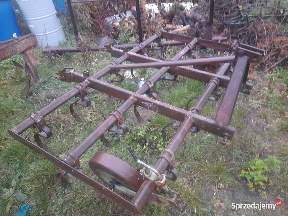 Kultywator grudziadzki 21mplug 3 skibowy nieuszkodzony Obrowo
