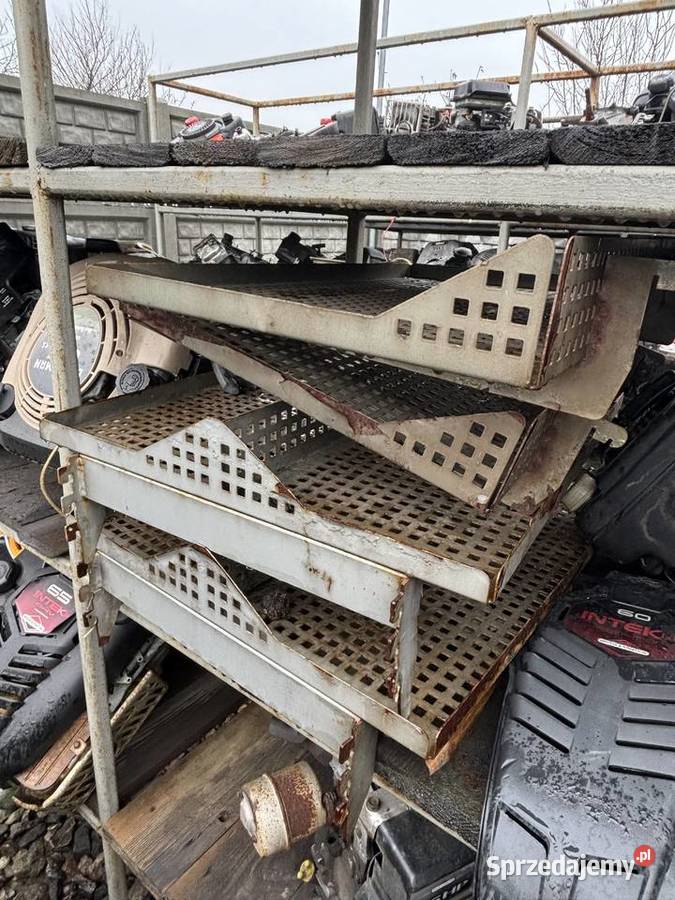 Półki regału stalowe śląskie Kłobuck