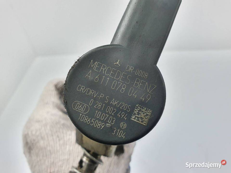 LISTWA WTRYSKOWA MERCEDES W220 A6110780449 Lipno