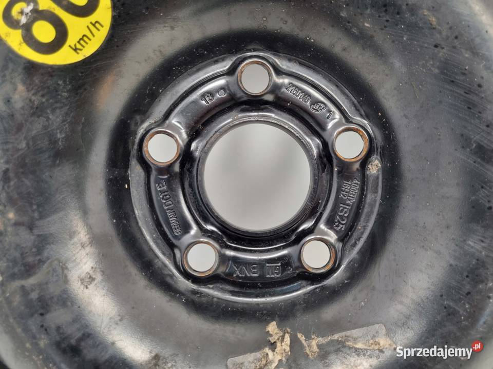 KOŁO ZAPASOWE DOJAZDOWE Opel Astra J 11570 R16 lubelskie Chełm sprzedam