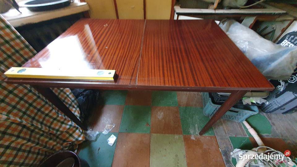 Drewniany stół rozkładany vintage Warszawa sprzedam
