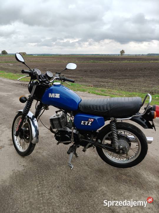 Motocykl MZ ETZ 125 1986r 12v z dokumentami do Kalisz