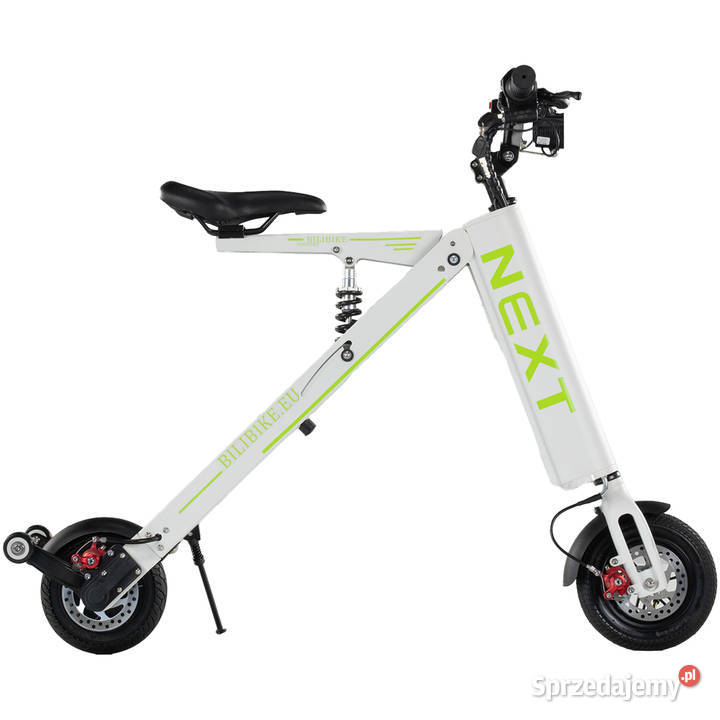 Mini Skuter elektryczny BILI BIKE 300W biały LG Gdańsk